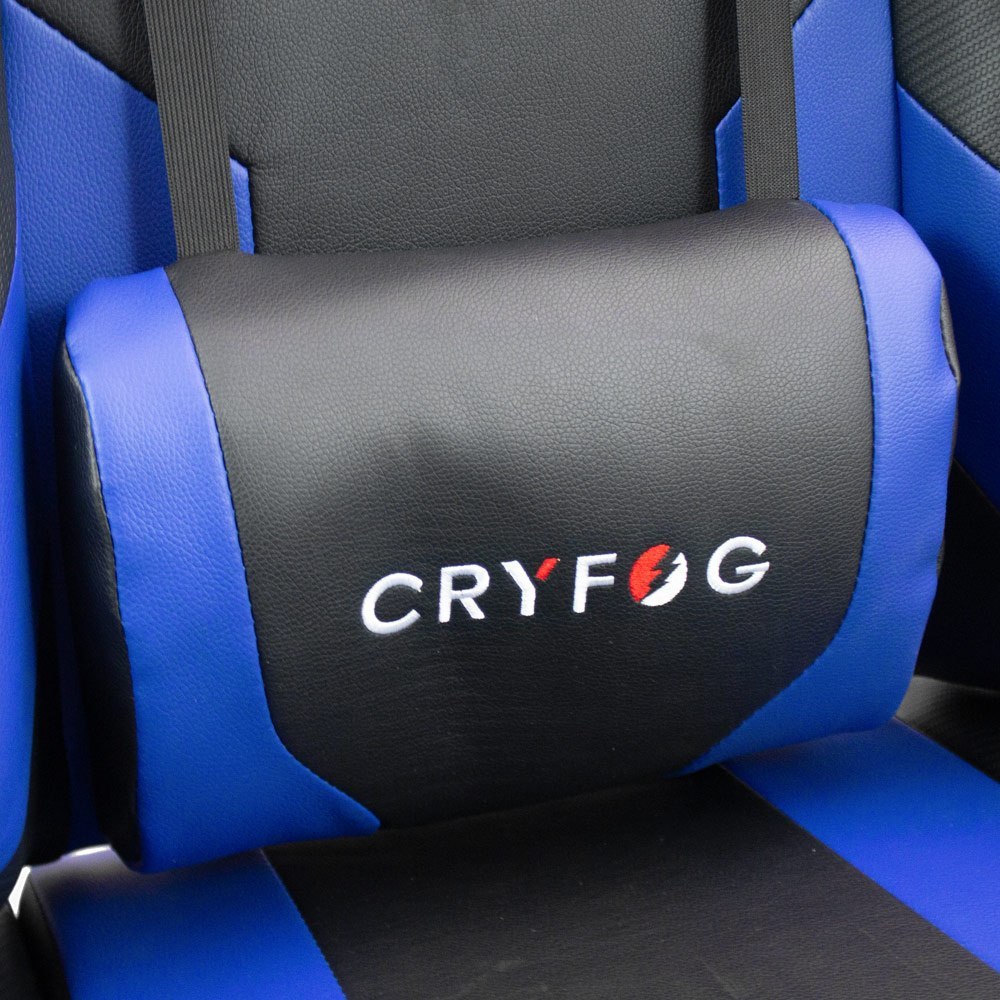 "Cryfog" Krzesło Gamingowe, obrotowe, fotel do grania CZERWONY