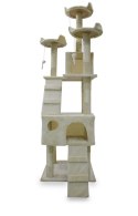 Drapak drzewko Legowisko Wieża dla Kota 170cm Beżowy