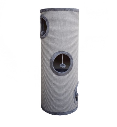 Drapak/Tuba/ Wieża/ Legowisko dla Kota 100cm Siwy