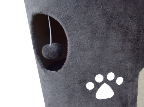 Drapak/Tuba/ Wieża/ Legowisko dla Kota 58cm Siwy