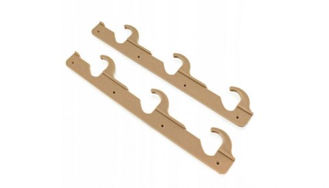 LEŻAK PLAŻOWY OGRODOWY DREWNIANY SKŁADANY REGULOWANY TURKUSOWY