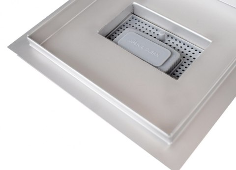 Odpływ kwadratowy Biały Ściek wodny 20x20cm
