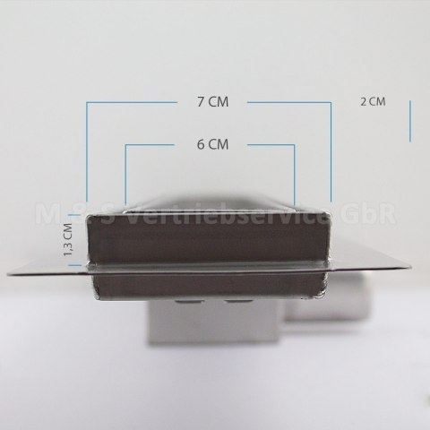 Odpływ liniowy Czarny Szklany z syfonem 90cm
