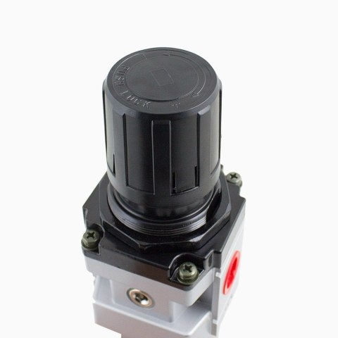 filtr sprężonego powietrza 1/2" z reduktorem ciśnienia i manometrem 10 bar