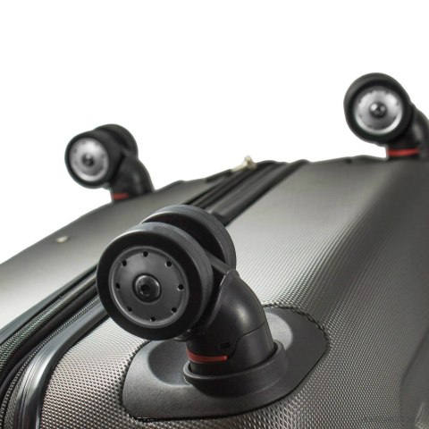 Walizka podróżna ABS Funnel rozmiar L Czerwony