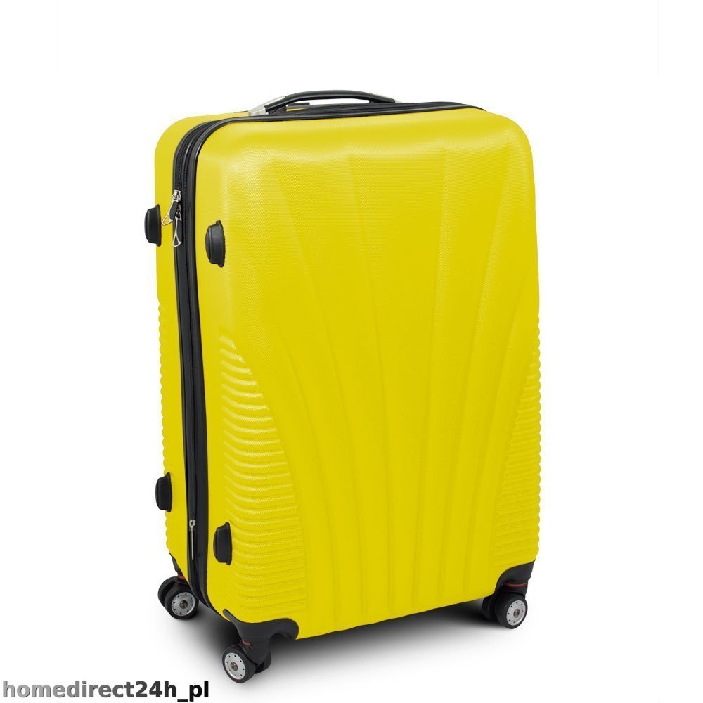 Walizka podróżna ABS Funnel rozmiar XL Żółty