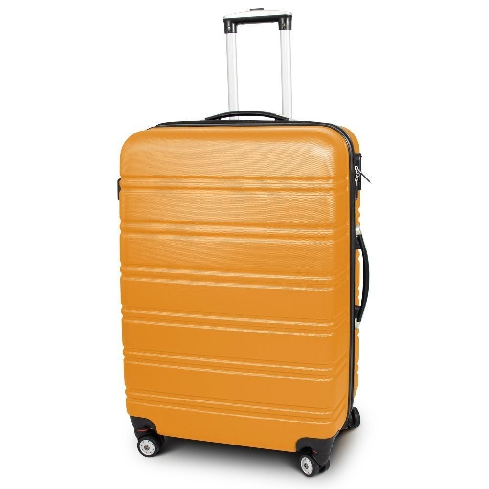 Walizka podróżna ABS LINE rozmiar XL Pomarańczowy