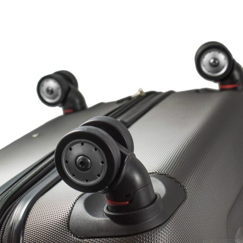 Walizka podróżna ABS SQUARD rozmiar M Niebieski