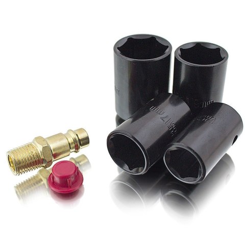 ZESTAW Sprężarka 24L 1500W 8 Bar +Akcesoria 8 elementów