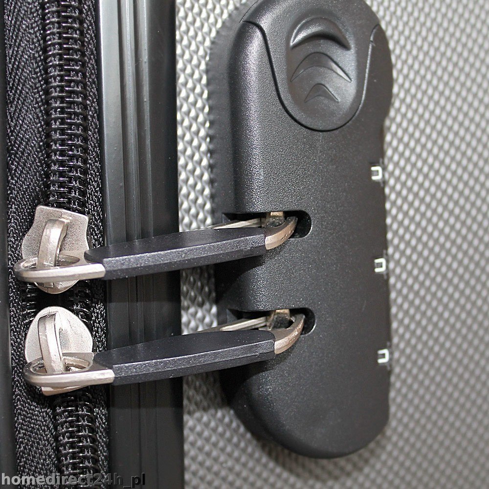 Zestaw walizek podróżnych ABS FUNNEL Fioletowy