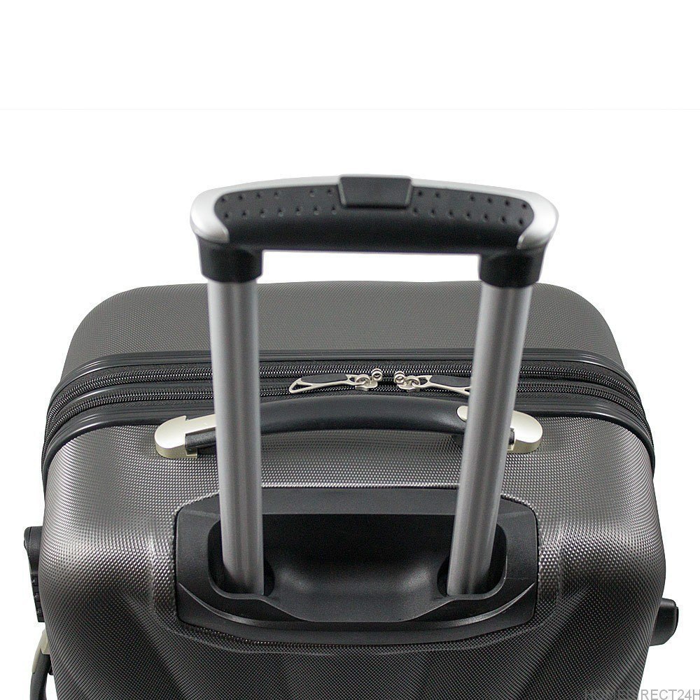 Zestaw walizek podróżnych ABS STRIPES Brązowy