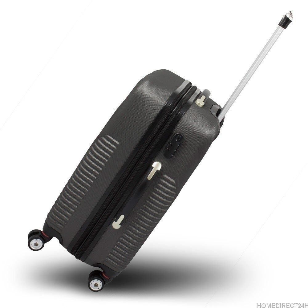 Zestaw walizek podróżnych ABS STRIPES Szary