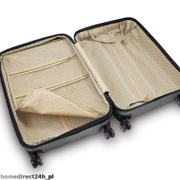 Zestaw walizek podróżnych ABS WAVE Jasny różowy