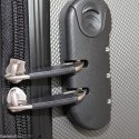 Zestaw walizek podróżnych ABS WAVE M L XL Czarny
