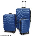 Zestaw walizek podróżnych ABS WAVE Niebieski