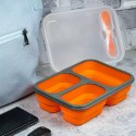 SILIKONOWY SKŁADANY LUNCH BOX KLAUSBERG KB-7024