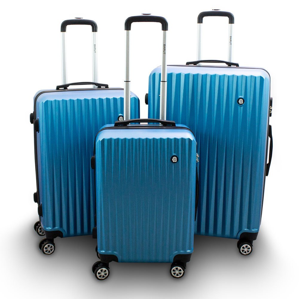 Zestaw 3 walizek podróżnych BARUT Niebieskie