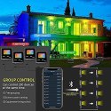 Naświetlacze LED reflektor RGB smart 4 sztuki