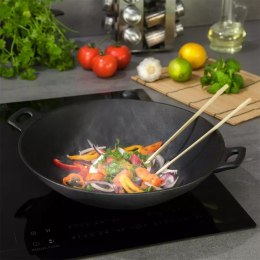 WOK ŻELIWNY 31cm KINGHOFF KH-1109 INDUKCJA