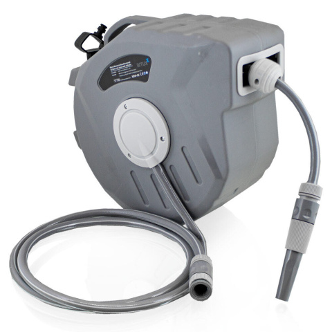 wąż ogrodowy bituxx 10 m z bębnem automatyczny zwijak naścienny odporny