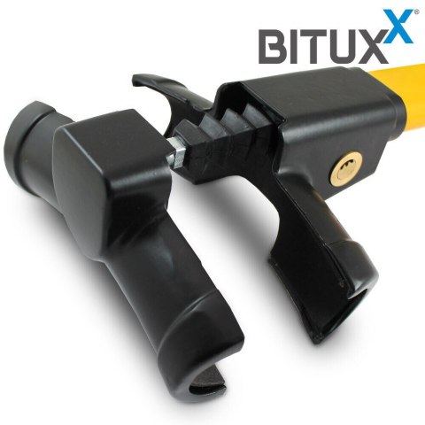 Blokada Kierownicy Samochodowej Bituxx Stalowa Zamek Klucz Zabezpieczenie