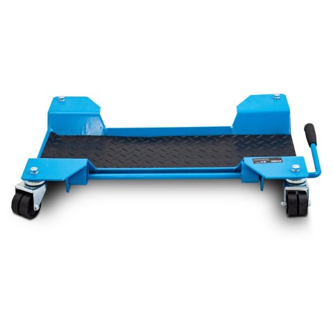 podest manewrowy do motocykla 360° hamulec 200kg stal ocynkowana bituxx