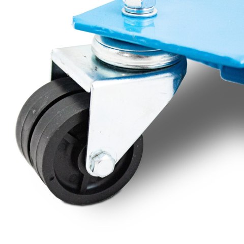 podest manewrowy do motocykla 360° hamulec 200kg stal ocynkowana bituxx