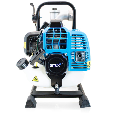 pompa spalinowa do wody bituxx 17 km 6000 lh czysta brudna lekka mobilna