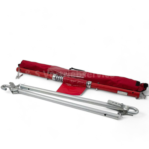 Składany Drążek Holowniczy 3T z Amortyzacją 205 cm Niezbędnik dla kierowcy