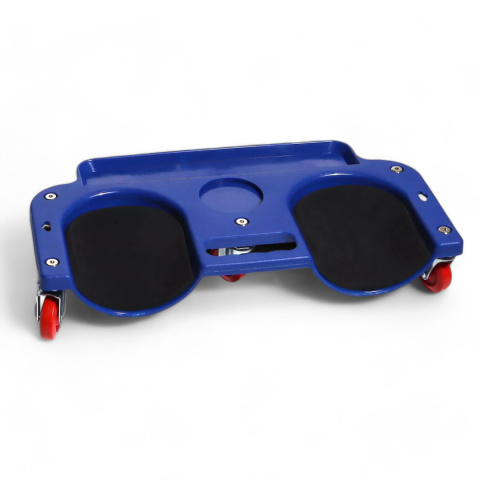 wózek warsztatowy na kolana 120kg magnetyczna tacka 5 kółek do warsztatu