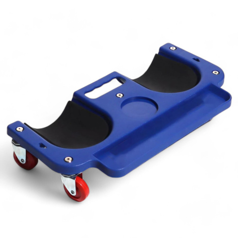 wózek warsztatowy na kolana 120kg magnetyczna tacka 5 kółek do warsztatu