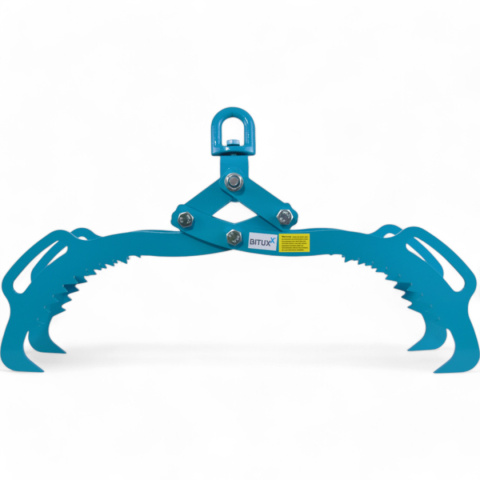 chwytak do klod drewna reczny stalowy do lasu tartaku transportu 800kg