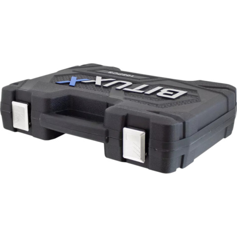 zestaw kluczy nasadowych 108 el crv bituxx grzechotki torx w walizce