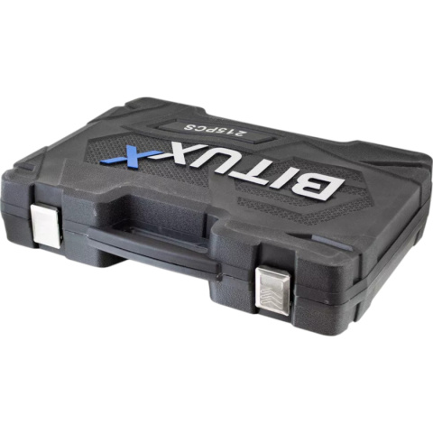 zestaw narzędzi nasadek 215 el grzechotki torx imbus crv warsztatowy