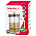 ZAPARZACZ TŁOKOWY DO KAWY/HERBATY TERMICZNY 600ml KLAUSBERG KB-7760