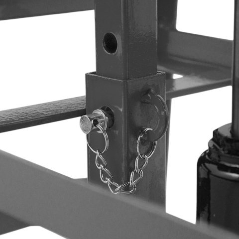 rampy z podnośnikiem hydraulicznym grafitowe 2x2000 kg szerokość opony 22cm