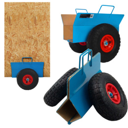 Wózek Transportowy z Regulacją do Płyt OSB GK MDF 275 kg Koła 26 cm