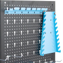 Metalowa tablica narzędziowa warsztatowa 120x60 cm z 25 uchwytami do Garażu