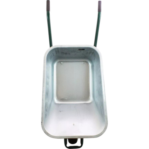 Taczka ogrodowa budowlana 100L 250kg stalowa koło pompowane wygodne uchwyty