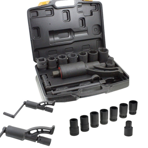 klucz przekładniowy planetarny do kół TIR 1:58 5500 Nm 7 nasadek 24-38mm