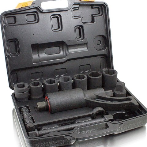 klucz przekładniowy planetarny do kół TIR 1:58 5500 Nm 7 nasadek 24-38mm