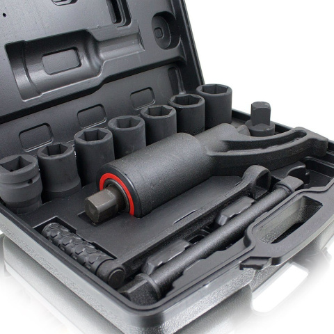 klucz przekładniowy planetarny do kół TIR 1:58 5500 Nm 7 nasadek 24-38mm