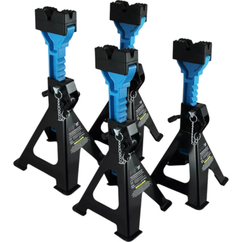 kobyłki warsztatowe 6t samochodowe podstawki podpory zestaw 4x stalowe