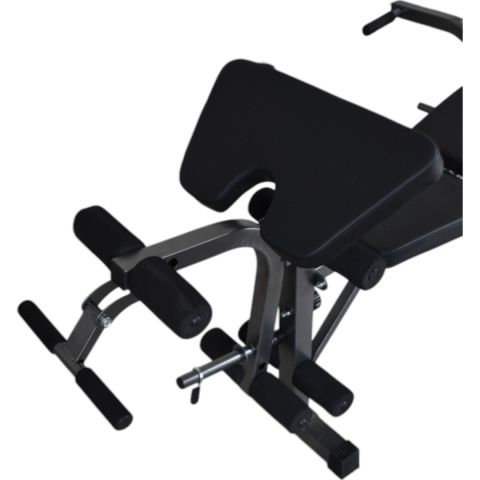 ławka do ćwiczeń treningowych regulowana składana na klatkę nogi biceps