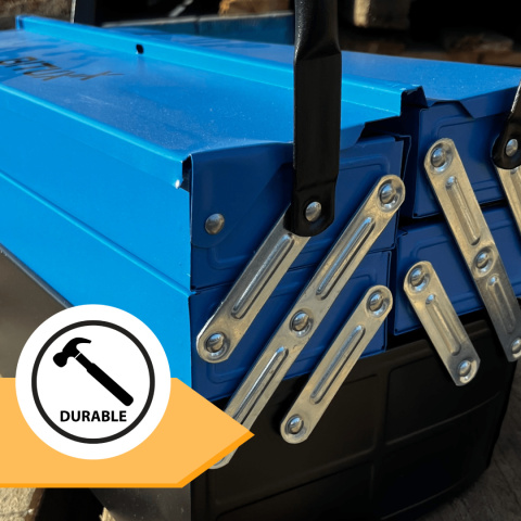 skrzynka z narzędziami 85 el klucze grzechotki wkrętaki walizka warsztatowa