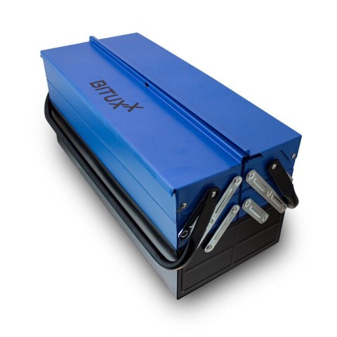 skrzynka z narzędziami 85 el klucze grzechotki wkrętaki walizka warsztatowa