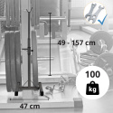 stojak na sztangę solidny regulowany wytrzymały do przysiadów wyciskania