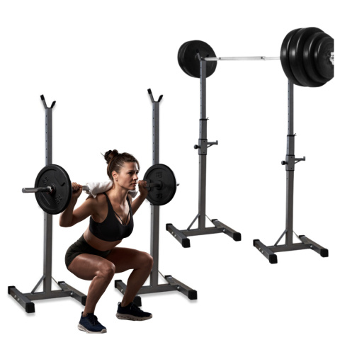 stojak na sztangę solidny regulowany wytrzymały do przysiadów wyciskania
