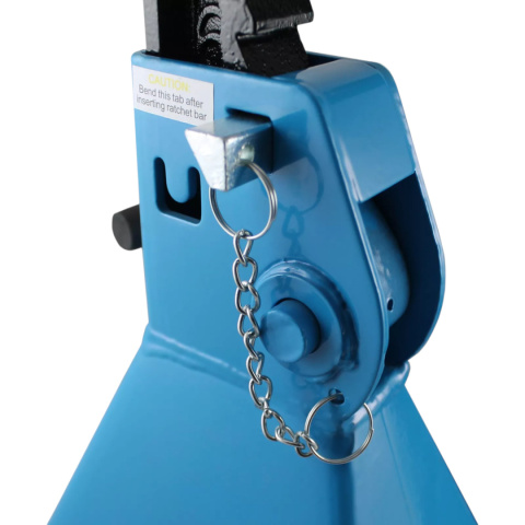 zestaw kobyłek 4x6t do samochodu regulacja wysokości 41,5 - 61cm stal żeliw