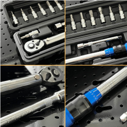 klucz dynamometryczny rowerowy 2-24 Nm 1/4